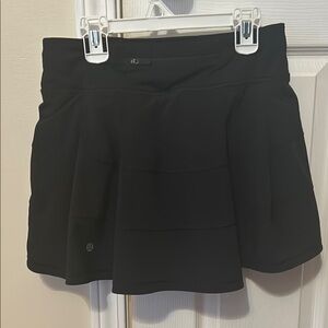 Lululemon Black Athletic Skirt